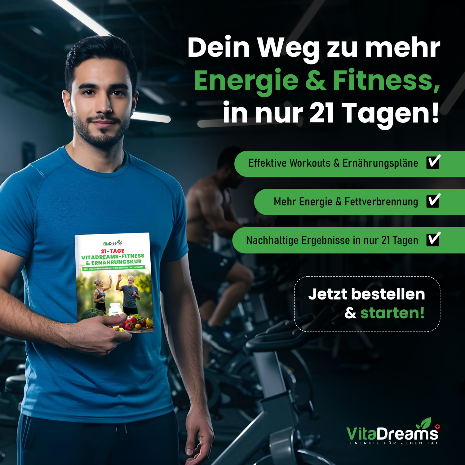 VitaDreams E-Book – 21 Tage Fitness- & Ernährungskur