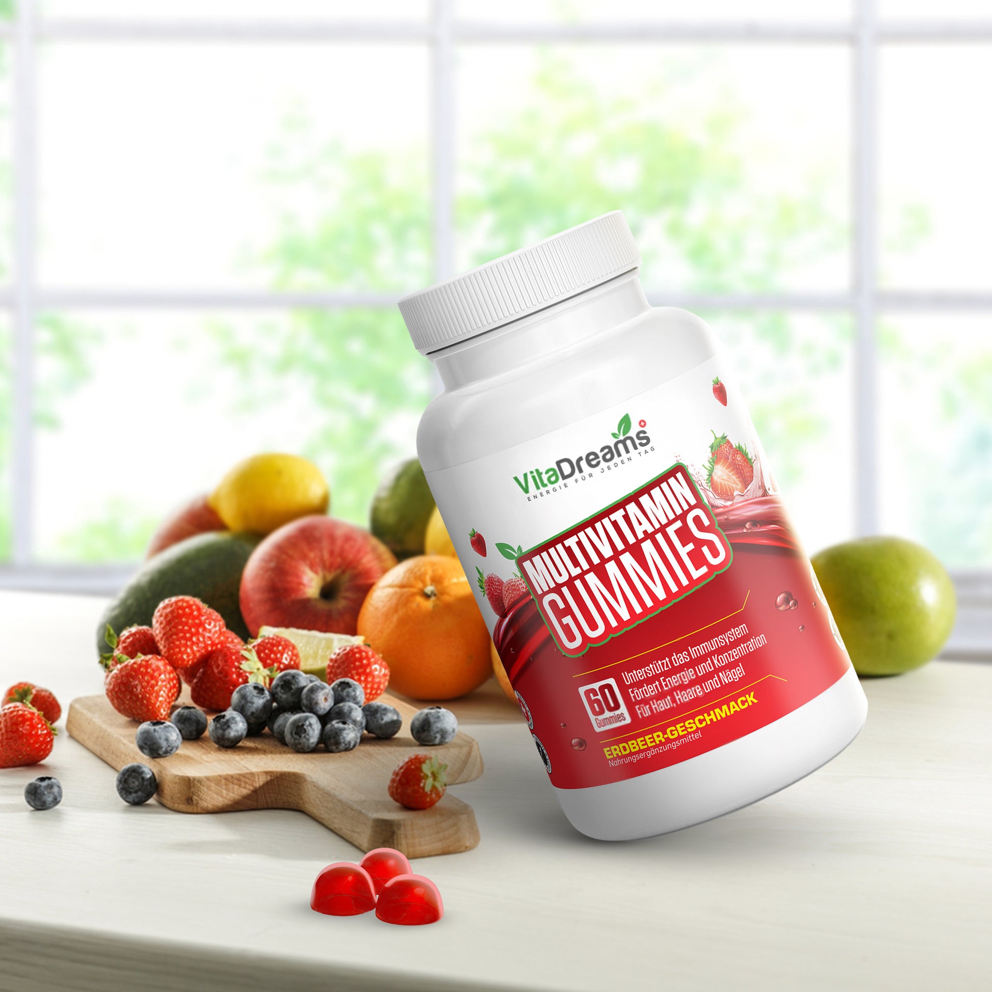 VitaDreams Multivitamin-Gummis – Vegan & voller Vitalstoffe