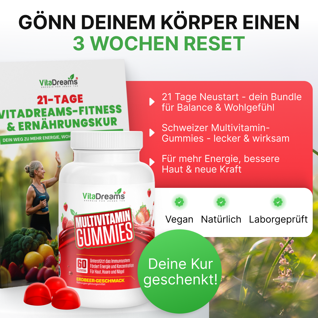 VitaDreams Multivitamin-Gummis – Vegan & voller Vitalstoffe
